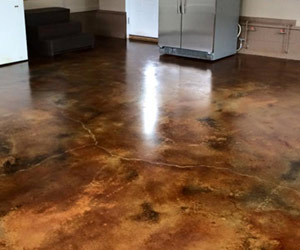 Decorative concrete is not just for outdoor spaces anymore. Add a wow factor to your indoor space with a decorative concrete flooring from Chattanooga's Power Rental & Sales.