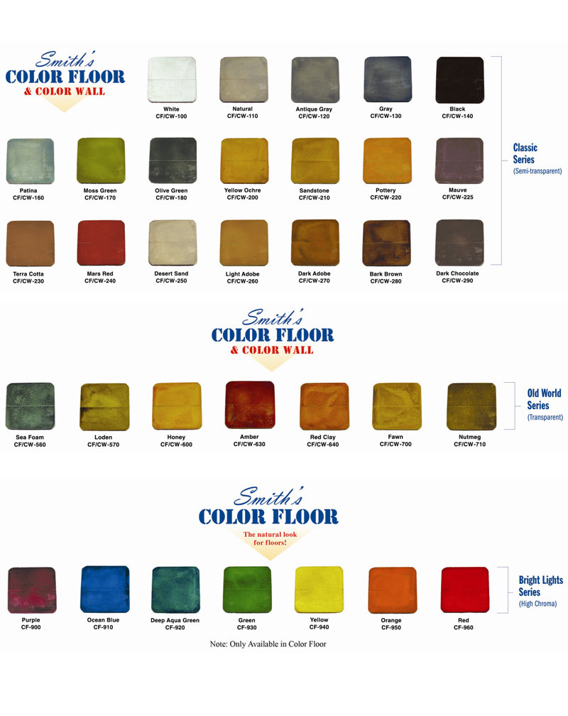 With our huge selection of floor colors at Power Rental & Sales, you can get the exact look you want for your decorative concrete home project.
